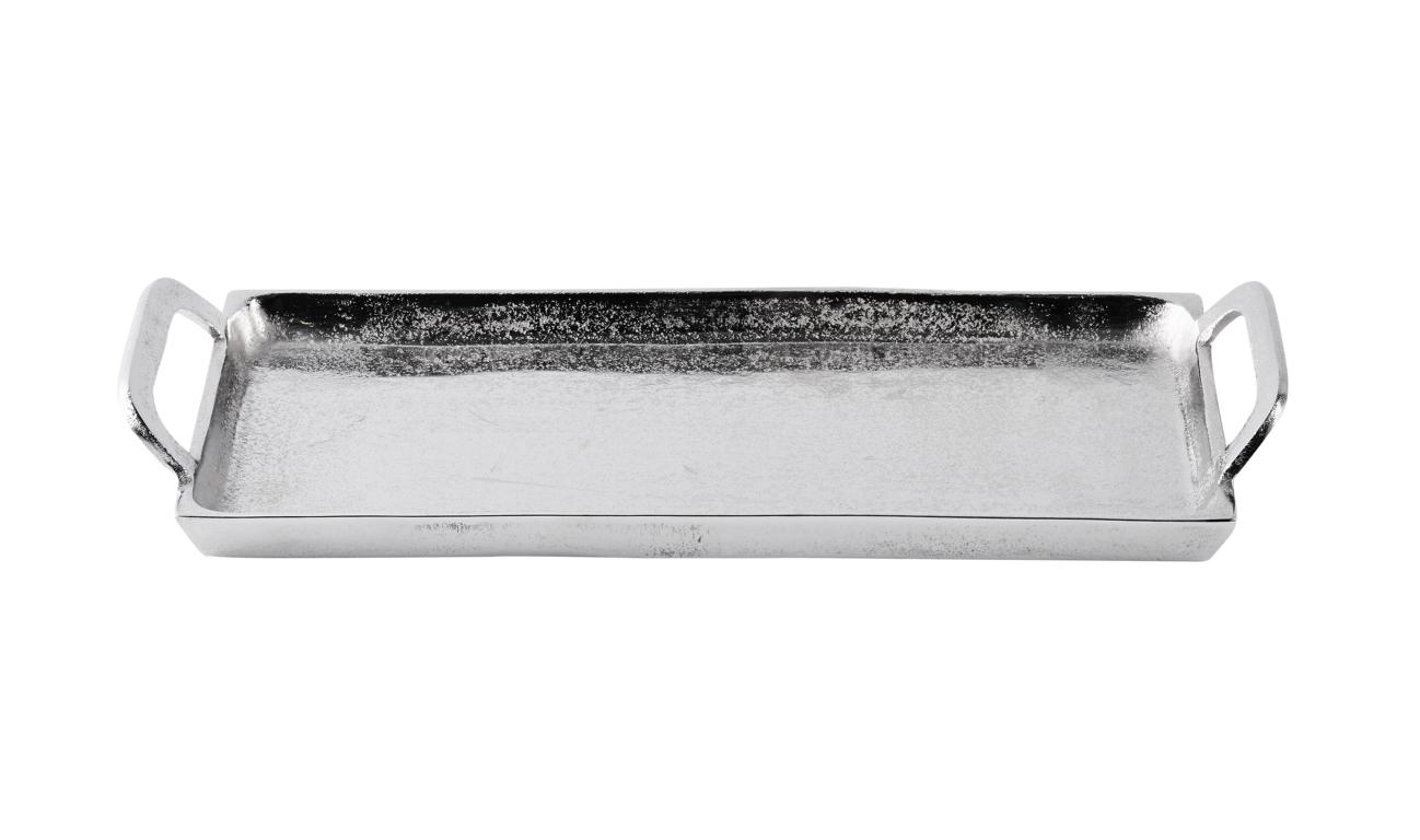 Tablett_02_1 Tablett Silber aus Metall Aluminium