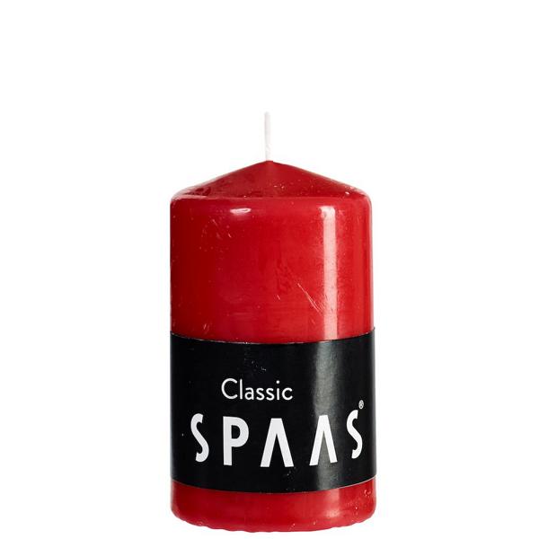 Spaas_5411708036102_0053001-013_ProductPhoto_HRes_ListSearch_1 Stumpenkerze Rot 5,8x10 cm