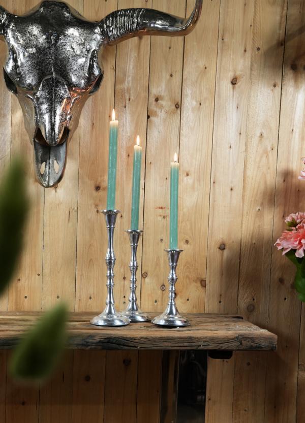 Kerzenst-nder-3er-Set-aus-Metall-in-Silber-Poliert-MN-KS-8030-8031-8032-fotor-202312221000 Kerzenständer 3er Set für Stabkerzen aus Aluminium in polierter Optik