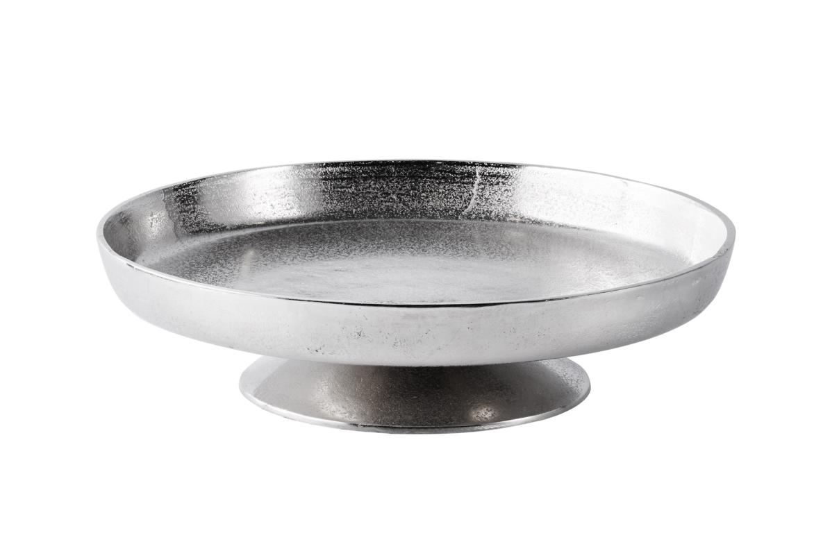 Schale-rund_gross_02_1 Schale / Dekoschale Rund Silber aus Metall (Aluminium)