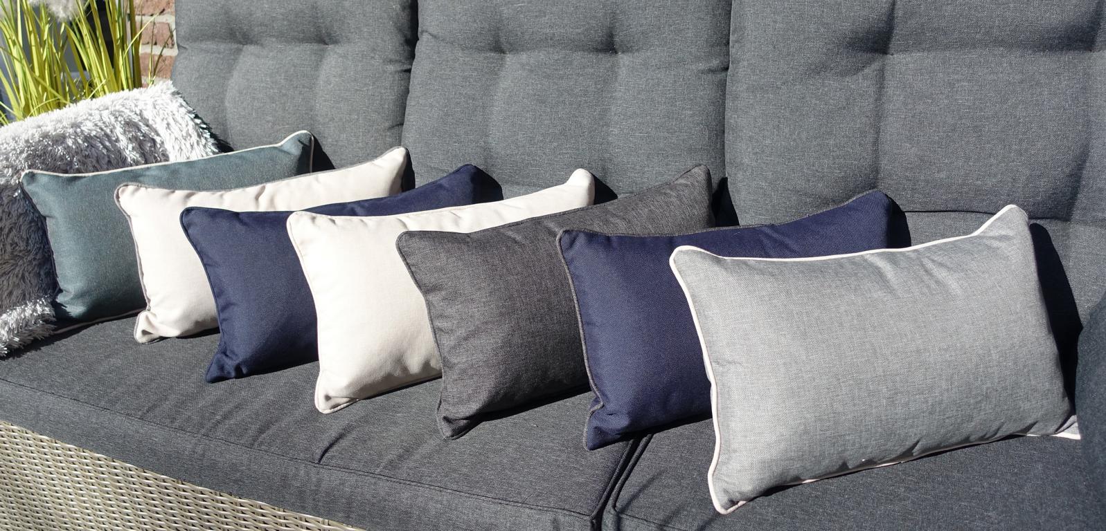 Kissen-Outddor-Olefin-von-MichaelNoll-8Di0sWAr6g32ZK Kissen Outdoor Dunkelblau Premium-Qualität 30x50 cm