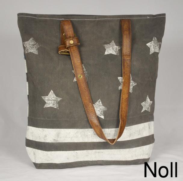 14657b73b60172cc Handtasche Canvas Shopper Colmore Kleine Sterne