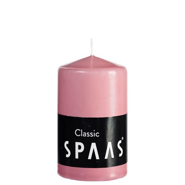 Spaas_5411708158255_0053001-174_ProductPhoto_HRes_ListSearch_1 Stumpenkerze Rosa 5,8x10 cm