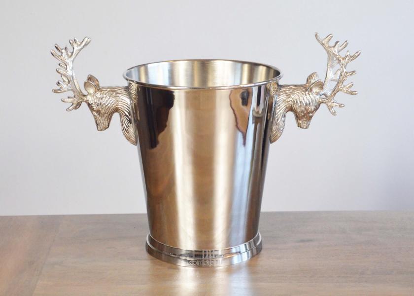Colmore-Champagnerk-hler-Weink-hler-Sektk-hler-Silber-2 Weinkühler Hirsch