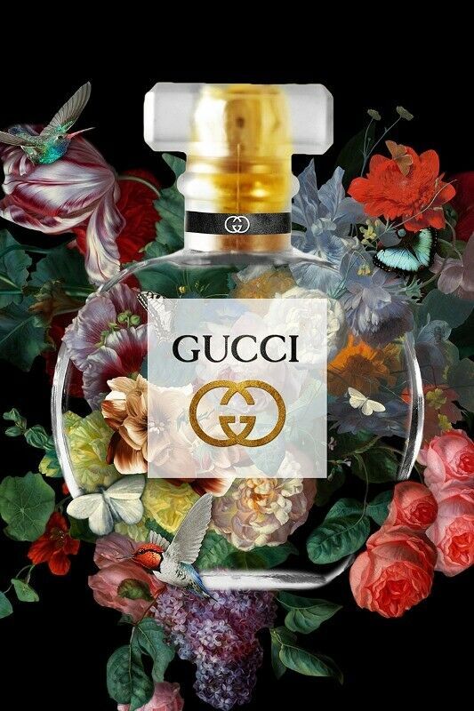 Wandbild Glas Parfüm Fashion 60x80 cm Bild Wandbild Kunst Glasbild