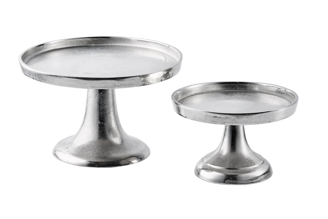 Etagere_2er60a65e4d8959b Kuchenständer Etagere Rund Silber aus Metall