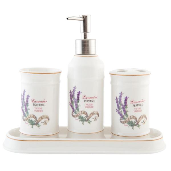 60121 Badset 4tlg Clayre & Eef, Keramik, 26,5 cm