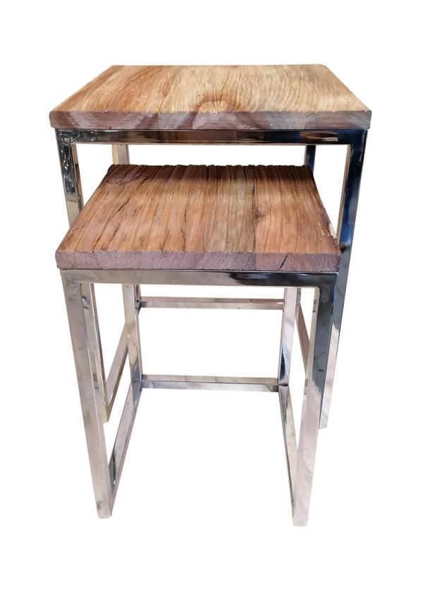 Tisch-2er-Set-Couchtisch-Silber-Holz-MN-MB-7012-10