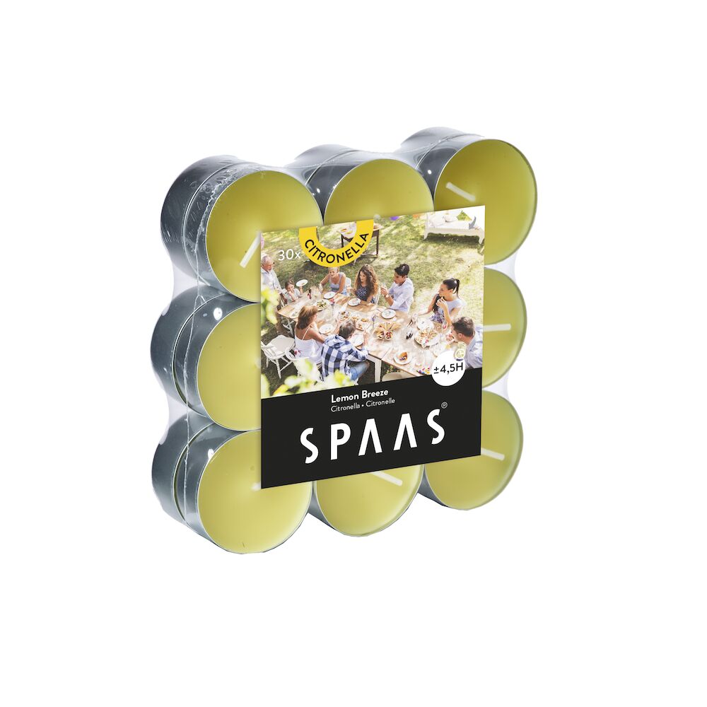 Teelichter Duft Citronella Lemon Breeze 18 Stück 4,5 h