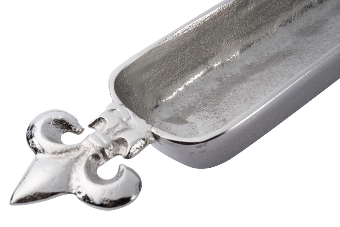 Tablet_002_Detail_02_1 Schale Lilie Silber Metall