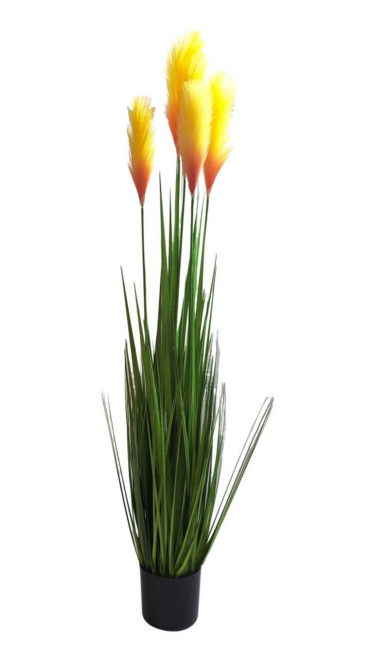 Künstliches Gras Kunstgras Kunstpflanze 136 cm