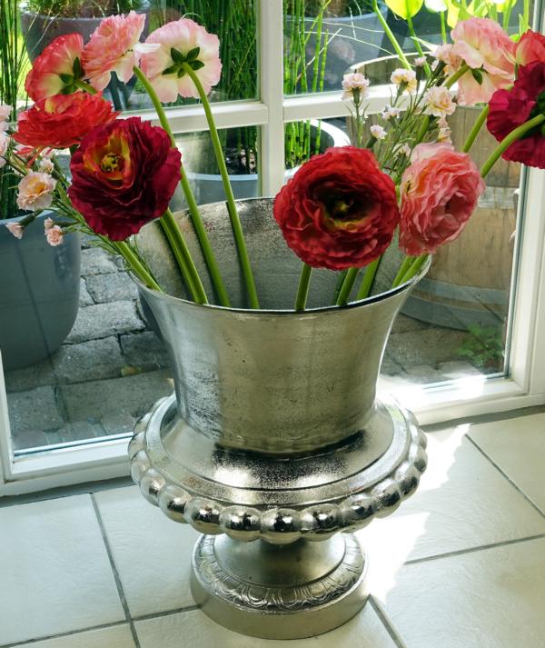 Bodenvase-Aluminium-Rund-Silber-MN-VA-1012-35d1790b87ed19 Vase Dekovase Silber aus Aluminium (Metall)