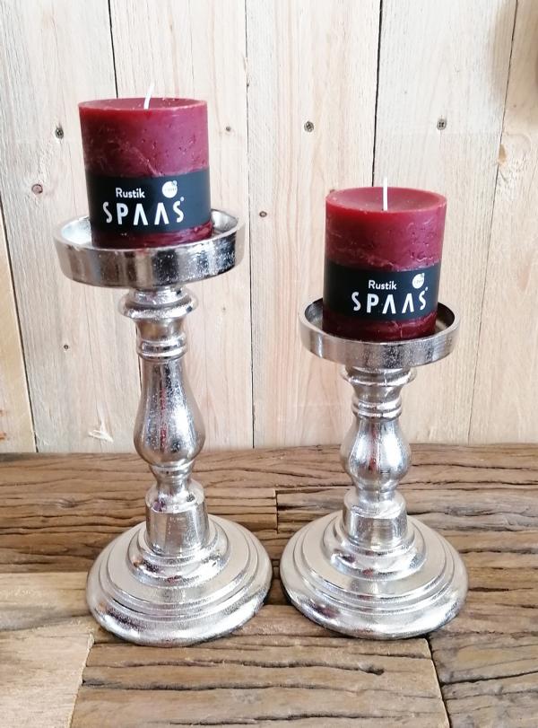 Kerzenst-nder-Silber-Aluminium-2er-Set-MN-KS-8035-8036-45f3584f090575