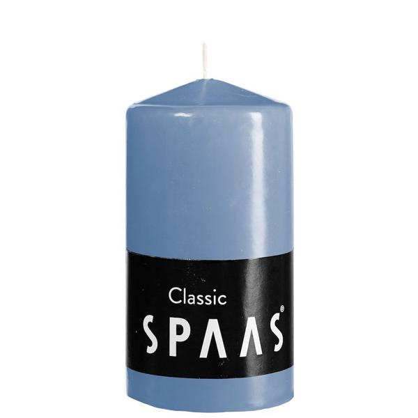 Spaas_5411708158477_0053201-192_ProductPhoto_HRes_ListSearch_1 Stumpenkerze Blau 5,8x15 cm