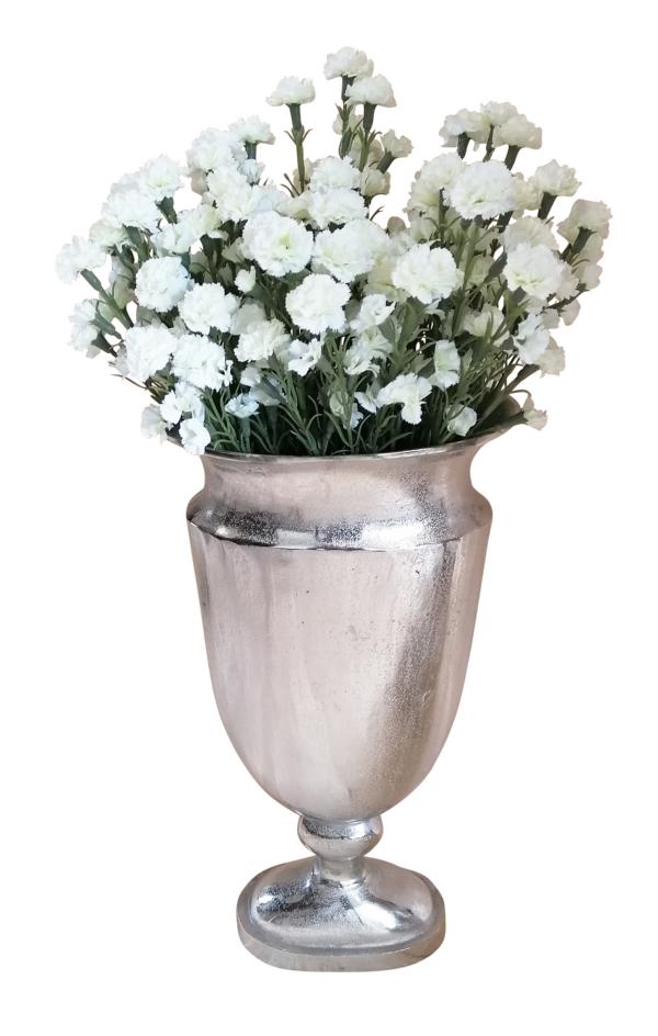 Vase-Silber-Aluminium-Oval-MN-VA-1039-8_1 Vase Silber 66 cm