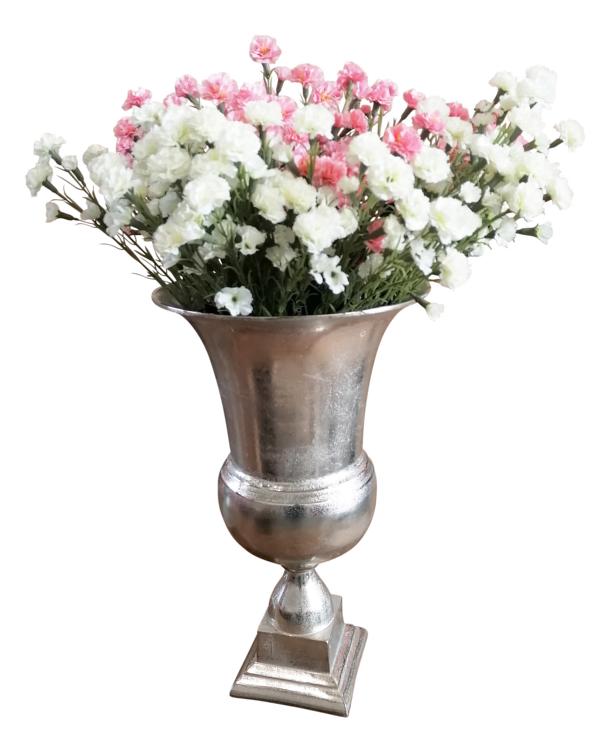 Vase-Silber-Aluminium-Pokalvase-Rund-MN-VA-1042_1 Vase Pokalvase Silber 56 cm