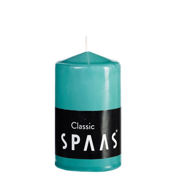 Spaas_5411708158286_0053001-191_ProductPhoto_HRes_ListSearch_1 Stumpenkerze Grün 5,8x10 cm
