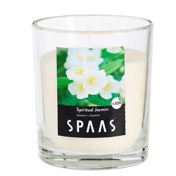 Spaas_5411708131203_0500220-577_ProductPhoto_HRes_ListSearch_1 Duftkerze in Glas Jasmin 25H