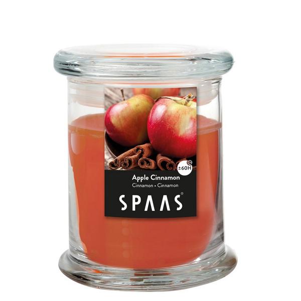 Spaas_5411708156503_0547016-181_ProductPhoto_HRes_ListSearch_1 Duftkerze im Glas - Apfel Zimt 60H