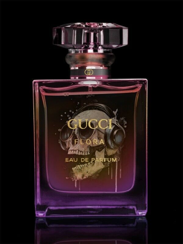 Wandbild Glas Parfüm Fashion 60x80 cm Bild Wandbild Kunst Glasbild