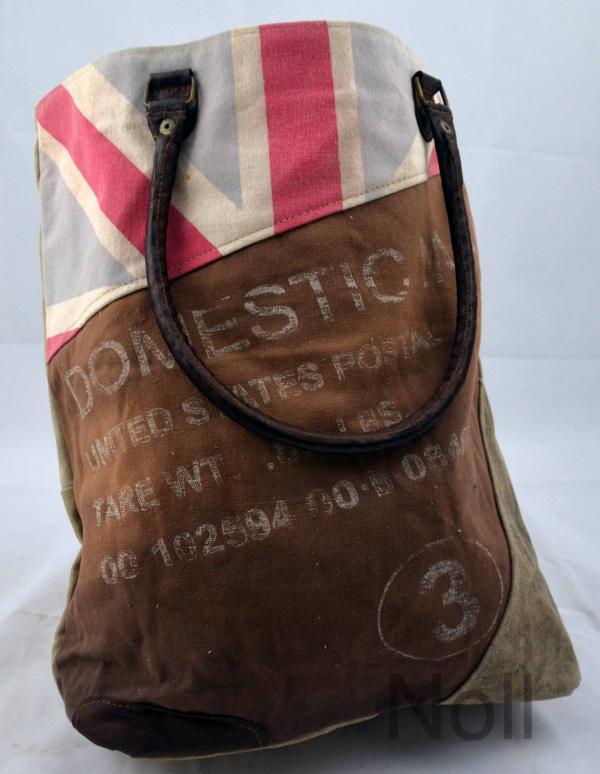15757b738299a6ff Handtasche Canvas Shopper Colmore Flagge