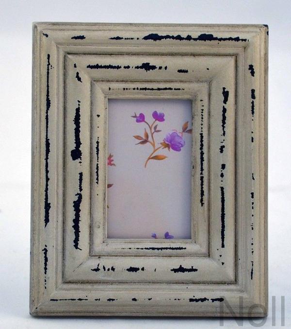 20757b331718206f Bilderrahmen Landhausstil 13,5x11 cm - 6,5x4 cm