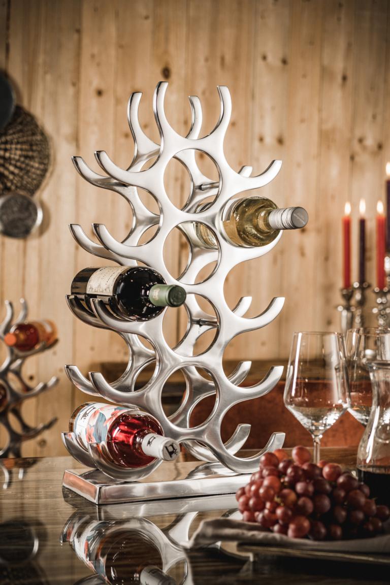 MN_Ambiente_05_07_2021-00097 Weinregal Flaschenregal Silber aus Metall