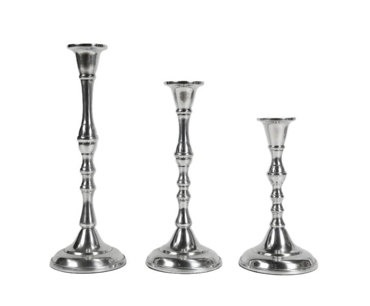 Kerzenst-nder-3er-Set-aus-Metall-in-Silber-Poliert-MN-KS-8030-8031-8032-fotor-2023122295753 Kerzenständer 3er Set für Stabkerzen aus Aluminium in polierter Optik