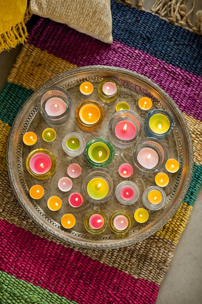 Spaas_5411708154882_0338213-401_AtmosphericPhoto_HRes_ListSearch_1 Teelichter Duft Wilde Orchidee 18 Stück