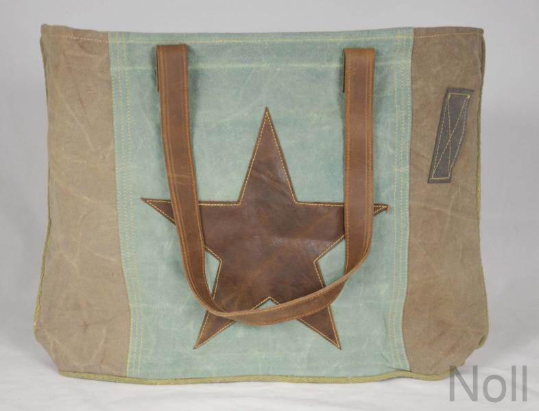15457b738be7ef32 Handtasche Canvas Shopper Colmore Stars