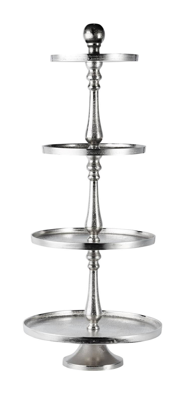 Etagere-gross-01_1 Etagere XXL Silber aus Metall in der Farbe Silber
