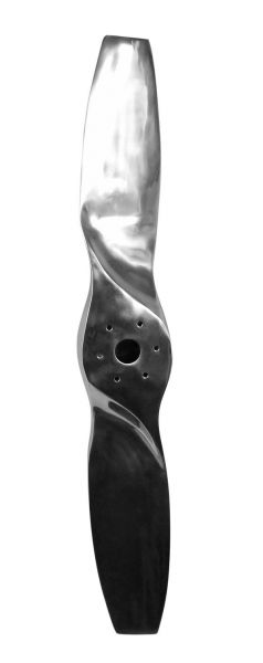 Wandpropeller XXL Aluminium Silber 117 cm