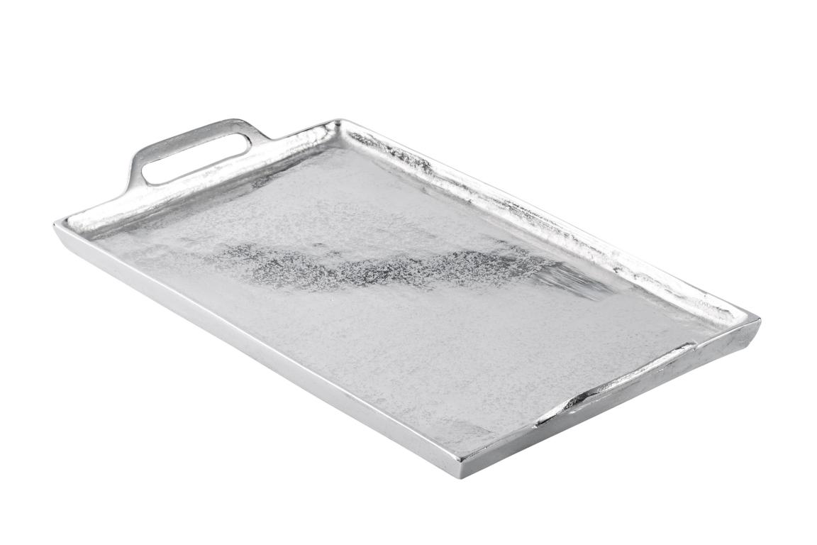 Tablett aus Aluminium in Silber 53 cm online kaufen | Michael Noll