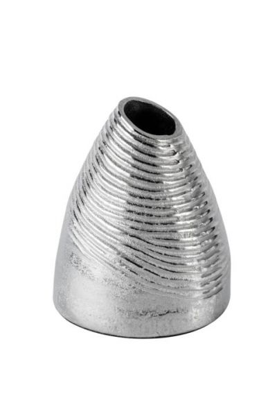 Vase Silber aus Metall